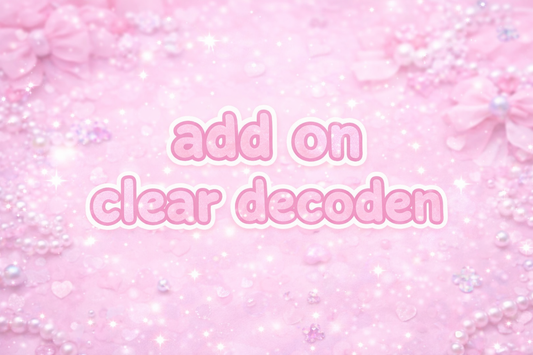 *Add on* jelly deco