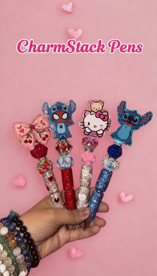 Acrylic flat back pens